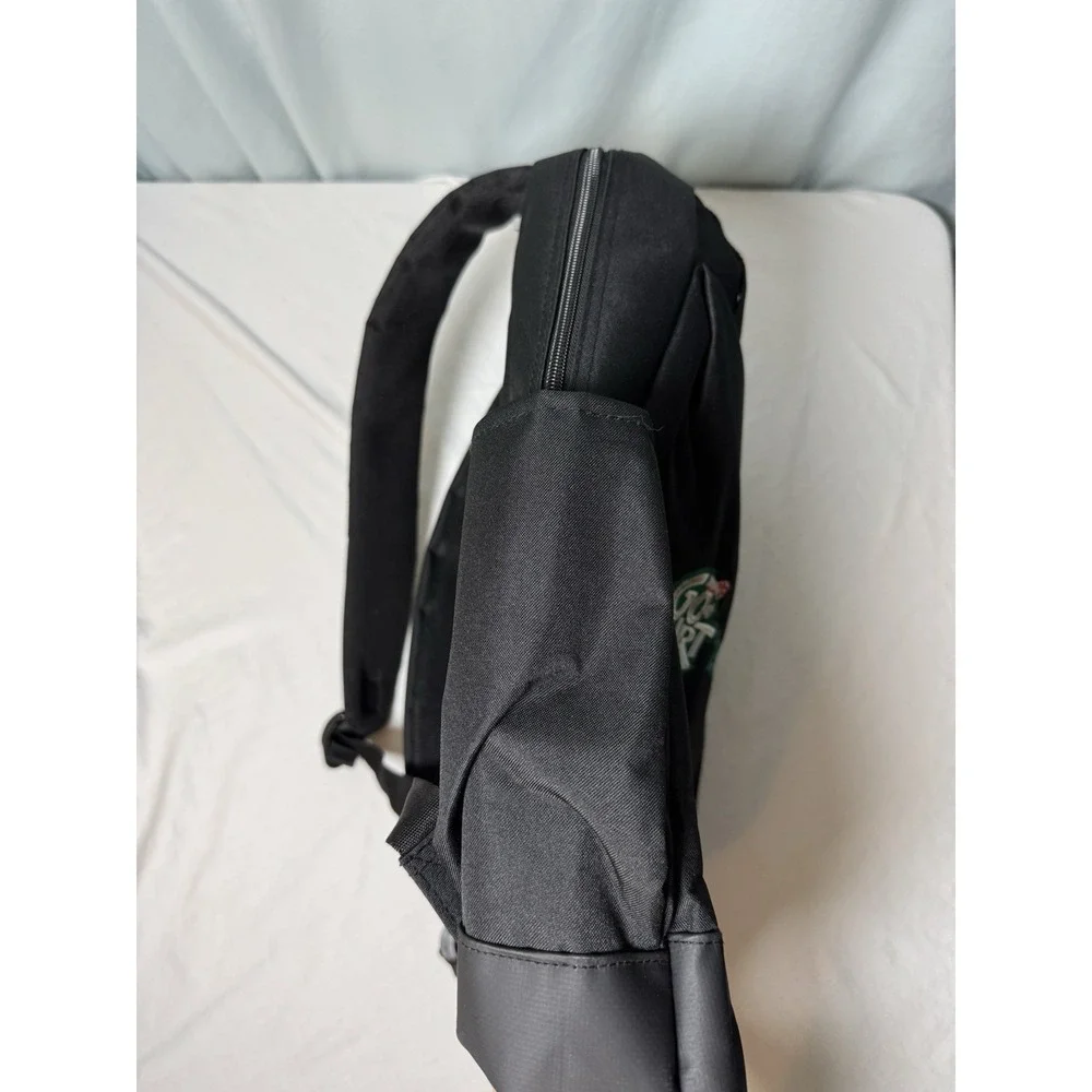 Go Gurt Em Black Backpack Food Yogurt Kids Advertising Leed's Traveling Bag